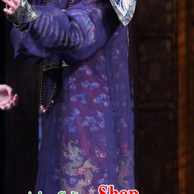 Chinese Traditional Qing Dynasty Apparels Costumes Historical Drama Wang Fu Jing Ancient Official Garment Minister Clothing and Headwear