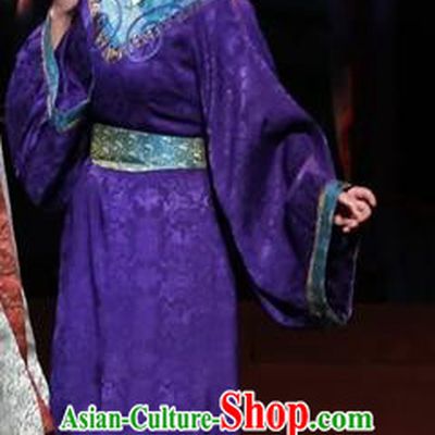 Chinese Historical Drama King of Nanyue Ancient Countess Garment Costumes Traditional Stage Show Rani Dress Han Dynasty Apparels and Headpieces