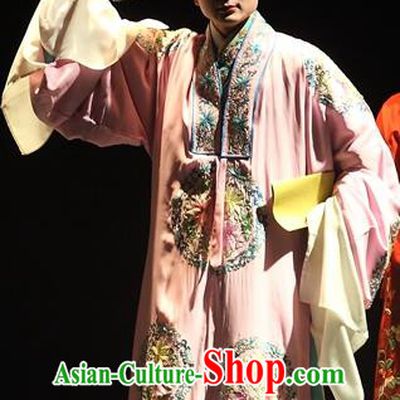 Cao Min Song Shijie Chinese Sichuan Opera Xiaosheng Apparels Costumes and Headpieces Peking Opera Highlights Young Male Garment Scholar Clothing