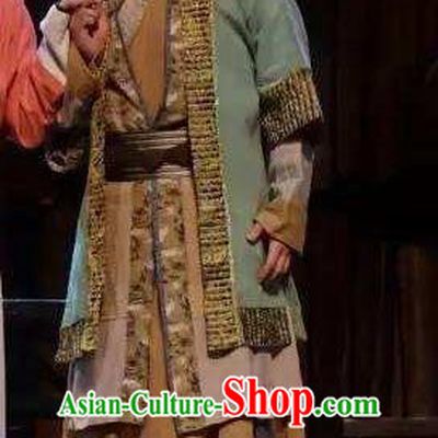 Chinese Traditional Ming Dynasty Servant Clothing Stage Performance Historical Drama New Dragon Inn Apparels Costumes Ancient Civilian Male Garment and Headwear
