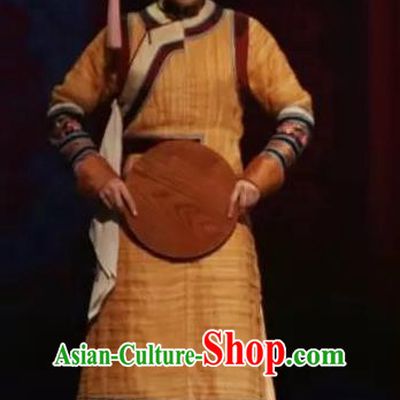 Chinese Historical Drama Yangshi Lei Ancient Palace Lady Garment Costumes Traditional Stage Show Dress Qing Dynasty Court Maid Apparels and Headpieces