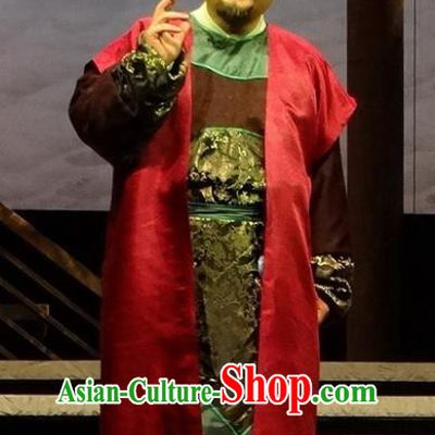 Chinese Traditional Song Dynasty Landlord Clothing Stage Performance Historical Drama Han Wengong Apparels Costumes Ancient Merchant Garment and Headwear