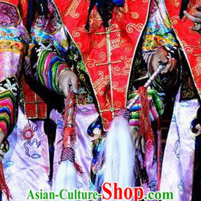Chinese Traditional Qing Dynasty Eunuch Clothing Stage Performance Dance Drama The Summer Palace Apparels Costumes Ancient Court Servant Garment and Headwear