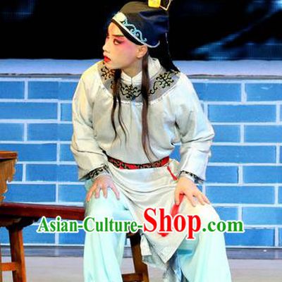 Fu Gui Rong Hua Chinese Sichuan Opera Takefu Qian Rongsong Apparels Costumes and Headpieces Peking Opera Highlights Wusheng Garment Martial Male Clothing