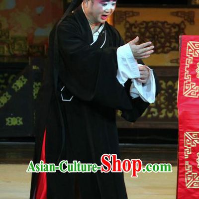 En Chou Ji Chinese Sichuan Opera Childe Apparels Costumes and Headpieces Peking Opera Highlights Bully Garment Young Man Deng Bingru Clothing