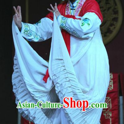 Chinese Sichuan Opera Highlights Diva Zhao Jingniang Garment Costumes and Headdress Farewell Jing Niang Traditional Peking Opera Actress Dress Young Female Apparels