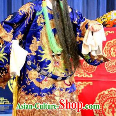 Dan Dao Hui Chinese Sichuan Opera Official Lu Su Apparels Costumes and Headpieces Peking Opera Highlights Elderly Male Garment Laosheng Clothing