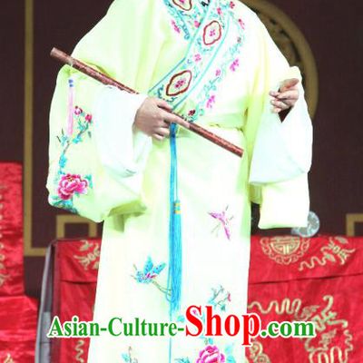 Chinese Sichuan Opera Xiaosheng Apparels Costumes and Headpieces Peking Opera Highlights Young Male Garment Han Xiangzi Clothing