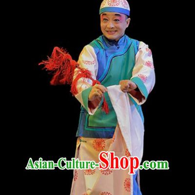 Legend of Chen Mapo Chinese Sichuan Opera Childe Mei Ziqing Apparels Costumes and Headpieces Peking Opera Highlights Garment Young Male Clothing