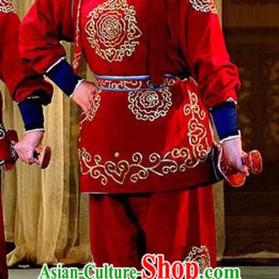 Bai Shou Tu Chinese Sichuan Opera Soldier Apparels Costumes and Headpieces Peking Opera Highlights Martial Male Garment Takefu Clothing