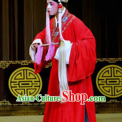 Chinese Sichuan Opera Eunuch Guo Huai Apparels Costumes and Headpieces Peking Opera Highlights Clown Garment Court Servant Clothing