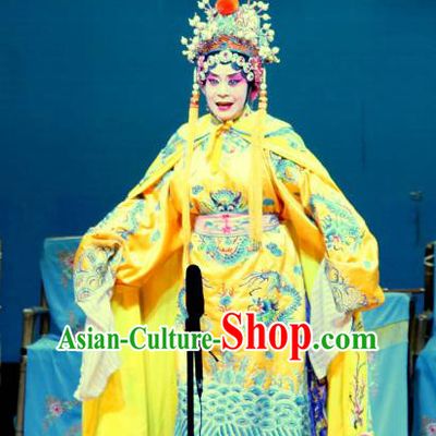 Chinese Sichuan Highlights Opera Female General Shi Ruyu Garment Costumes and Headdress Xian He Ridge Traditional Peking Opera Wu Dan Dress Dame Apparels