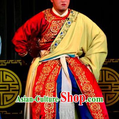 Da Pan Mountain Chinese Sichuan Opera Wusheng Apparels Costumes and Headpieces Peking Opera Highlights Martial Male Garment Soldier Clothing