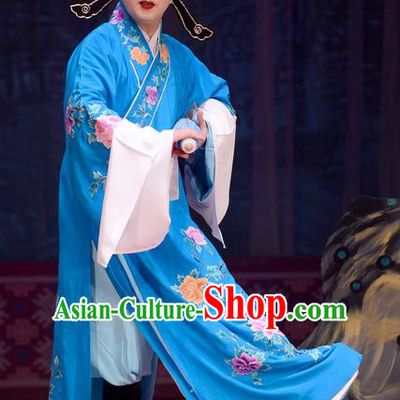 Chun Qiu Pei Chinese Bangzi Opera Scholar Li Chunfa Apparels Costumes and Headpieces Traditional Hebei Clapper Opera Young Male Garment Niche Clothing