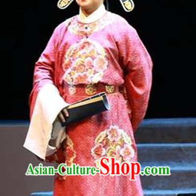 Shi Jiu Taibai Chinese Sichuan Opera Childe Apparels Costumes and Headpieces Peking Opera Highlights Prince Zhang Ji Garment Clothing