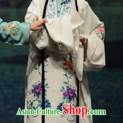 Chinese Hebei Clapper Opera Hua Tan Bai Suzhen Garment Costumes and Headdress Madam White Snake Traditional Bangzi Opera Actress Dress Young Beauty Apparels