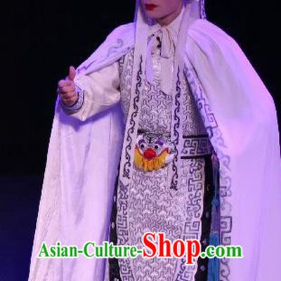Tai Cheng Liu Chinese Bangzi Opera Martial Male Apparels Costumes and Headpieces Traditional Hebei Clapper Opera General Garment Prince Xiao Zong Clothing