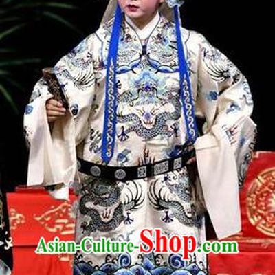 Broadsword Wang Huainv Chinese Bangzi Opera Xiaosheng Apparels Costumes and Headpieces Traditional Hebei Clapper Opera General Yang Yanzhao Garment Young Male Clothing