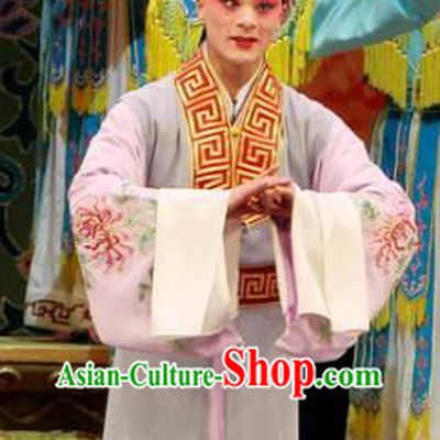 The Lotus Lantern Chinese Bangzi Opera Xiaosheng Liu Yanchang Apparels Costumes and Headpieces Traditional Hebei Clapper Opera Niche Garment Scholar Clothing