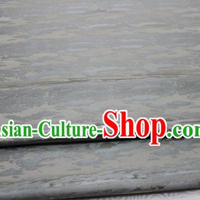 Chinese Cheongsam Classical Pattern Design Gray Brocade Asian Traditional Tapestry Material DIY Satin Damask Mongolian Robe Silk Fabric