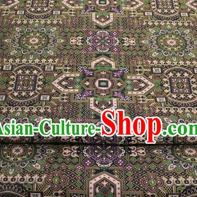 Chinese Classical Pattern Design Nanjing Brocade Asian Traditional Tapestry Mongolian Robe Material DIY Satin Damask Silk Fabric