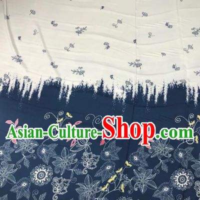 Chinese Hanfu Dress Traditional Pattern Design Satin Fabric Silk Material Traditional Asian Tapestry