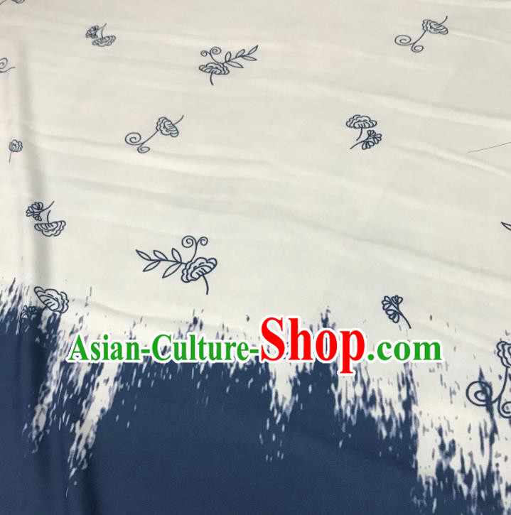 Chinese Hanfu Dress Traditional Pattern Design Satin Fabric Silk Material Traditional Asian Tapestry