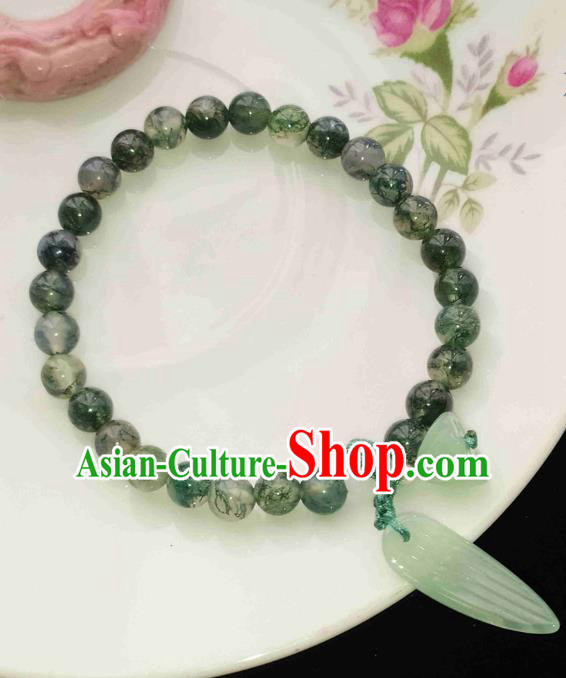 Chinese Handmade Beads Bracelet Traditional Hanfu Jewelry Accessories Bangle for Women Chinese Handmade Beads Bracelet Traditional Hanfu Jewelry Accessories Bangle for Women