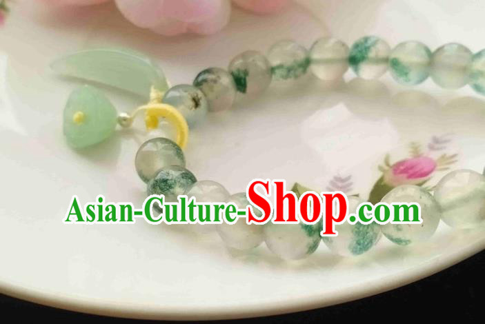 Chinese Handmade Beads Bracelet Traditional Hanfu Jewelry Accessories Bangle for Women Chinese Handmade Beads Bracelet Traditional Hanfu Jewelry Accessories Bangle for Women