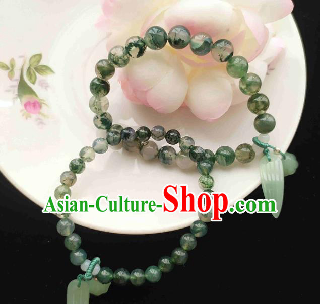 Chinese Handmade Beads Bracelet Traditional Hanfu Jewelry Accessories Bangle for Women Chinese Handmade Beads Bracelet Traditional Hanfu Jewelry Accessories Bangle for Women