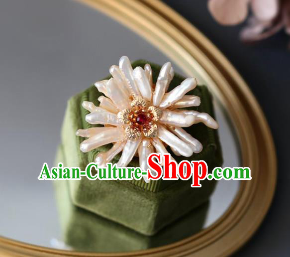 Top Grade Classical Brooch Accessories Handmade Cheongsam Pearls Breastpin for Women Top Grade Classical Brooch Accessories Handmade Cheongsam Pearls Breastpin for Women