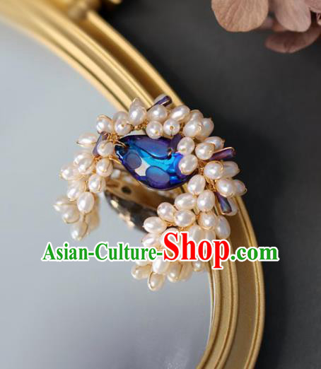 Top Grade Classical Pearls Brooch Accessories Handmade Sweater Breastpin for Women Top Grade Classical Pearls Brooch Accessories Handmade Sweater Breastpin for Women