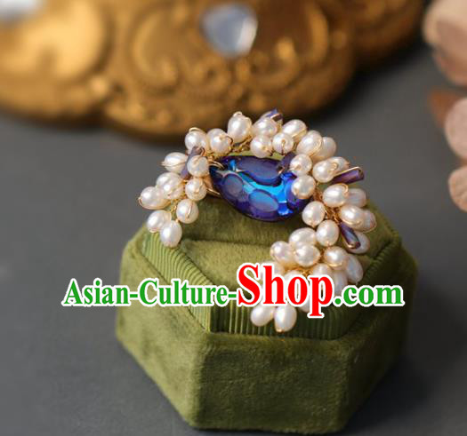 Top Grade Classical Pearls Brooch Accessories Handmade Sweater Breastpin for Women Top Grade Classical Pearls Brooch Accessories Handmade Sweater Breastpin for Women