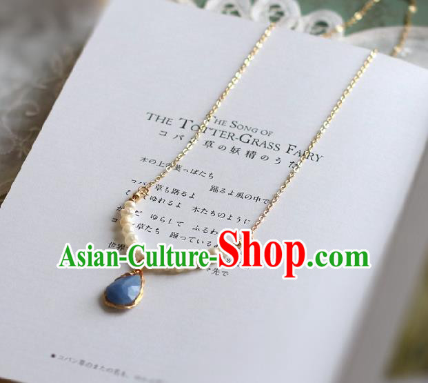 Baroque Handmade Pearls Jewelry Accessories European Novel Design Necklace for Women