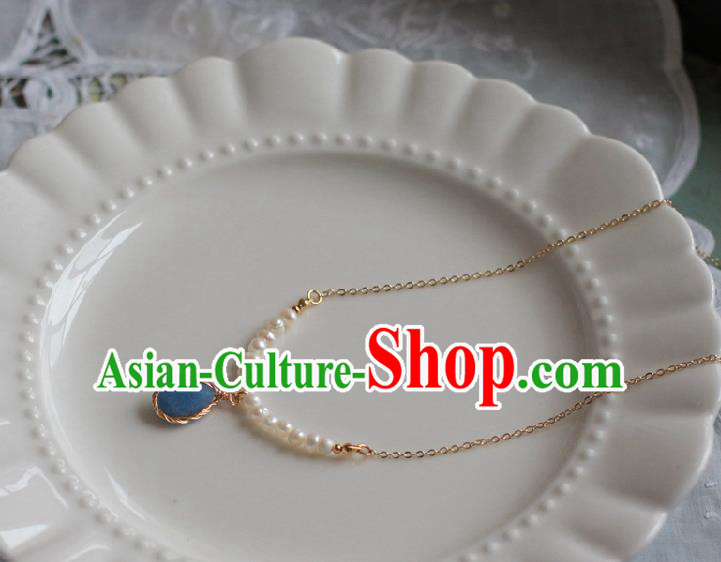 Baroque Handmade Pearls Jewelry Accessories European Novel Design Necklace for Women