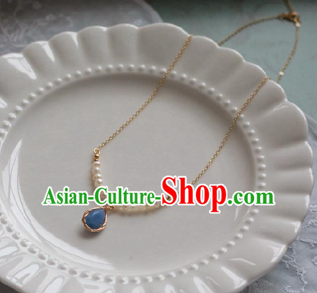 Baroque Handmade Pearls Jewelry Accessories European Novel Design Necklace for Women