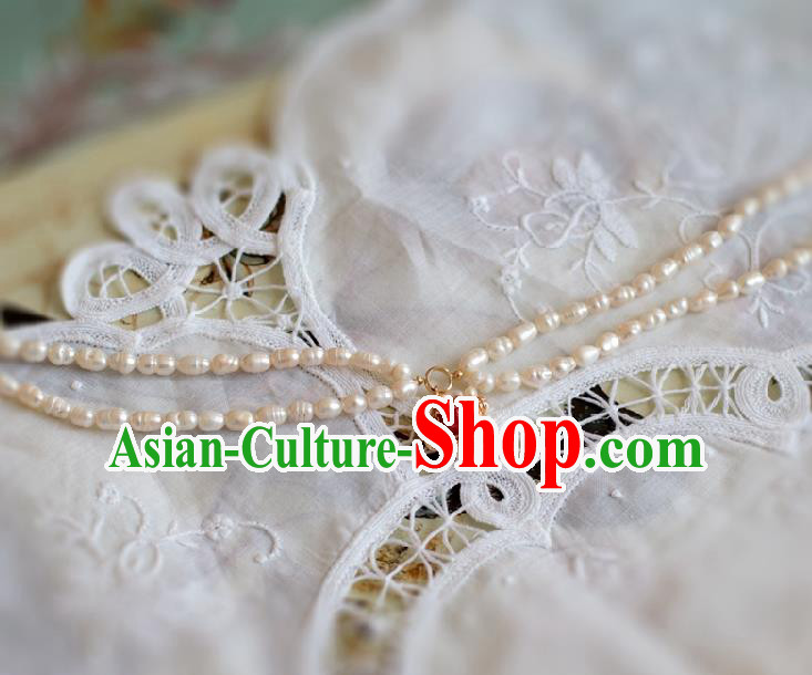 Baroque Handmade Pomegranate Jewelry Accessories European Novel Design Pearls Necklace for Women Baroque Handmade Pomegranate Jewelry Accessories European Novel Design Pearls Necklace for Women