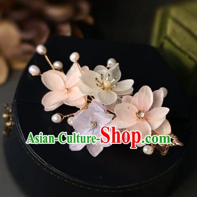 Handmade Retro Flowers Hair Claw Top Grade Hair Accessories Hair Stick Hair Pin for Women