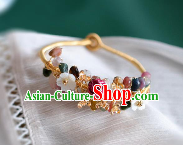 Baroque Handmade Jewelry Accessories European Novel Design Preserved Flower Bracelet for Women Baroque Handmade Jewelry Accessories European Novel Design Preserved Flower Bracelet for Women