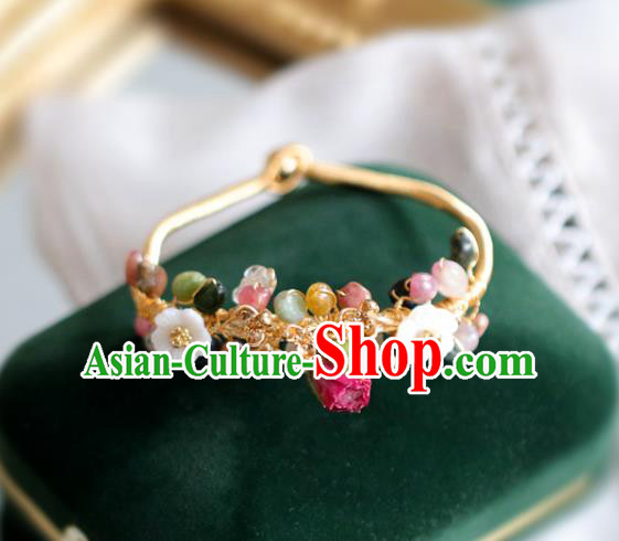 Baroque Handmade Jewelry Accessories European Novel Design Preserved Flower Bracelet for Women Baroque Handmade Jewelry Accessories European Novel Design Preserved Flower Bracelet for Women