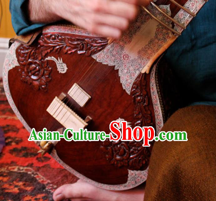 India Traditional Musical Instruments Indian Sitar Rosewood Handmade Carving Plucked String Instrument India Traditional Musical Instruments Indian Sitar Rosewood Handmade Carving Plucked String Instrument