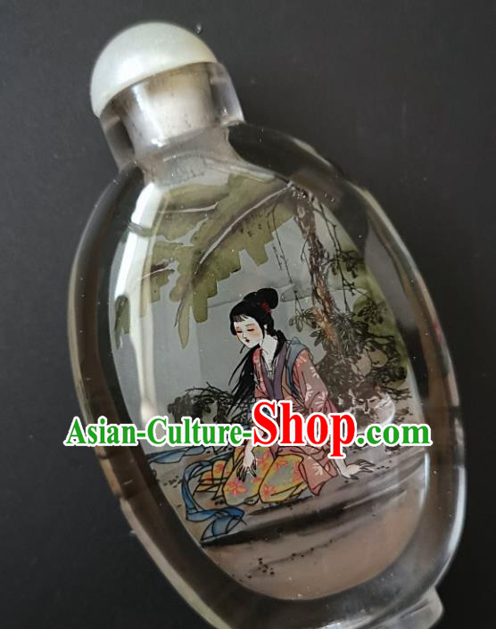 Chinese Snuff Bottle Traditional Handmade Painting Palace Lady Snuff Bottles Chinese Snuff Bottle Traditional Handmade Painting Palace Lady Snuff Bottles