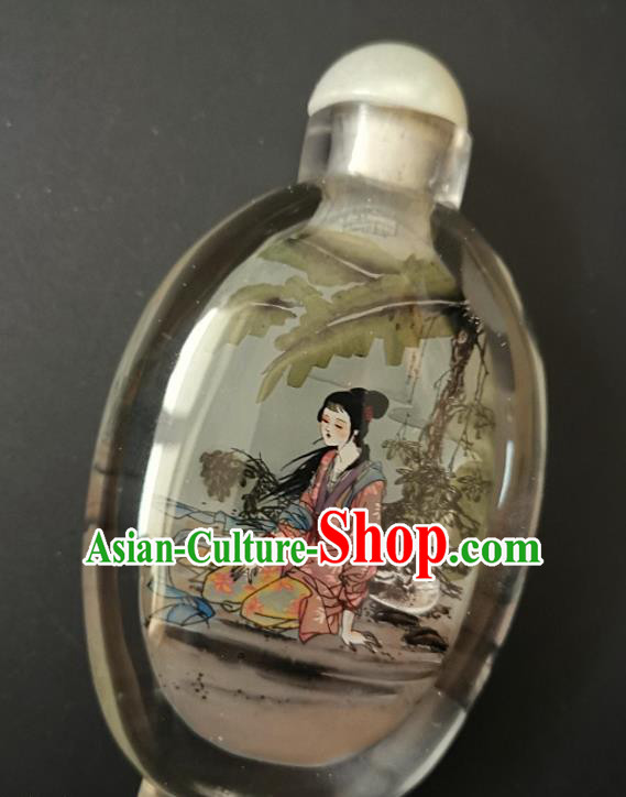 Chinese Snuff Bottle Traditional Handmade Painting Palace Lady Snuff Bottles Chinese Snuff Bottle Traditional Handmade Painting Palace Lady Snuff Bottles
