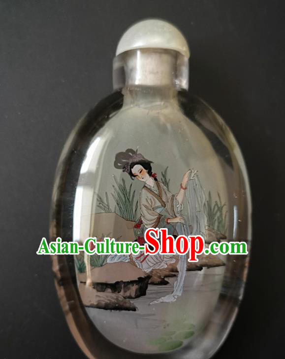 Chinese Snuff Bottle Traditional Handmade Painting Palace Lady Snuff Bottles Chinese Snuff Bottle Traditional Handmade Painting Palace Lady Snuff Bottles