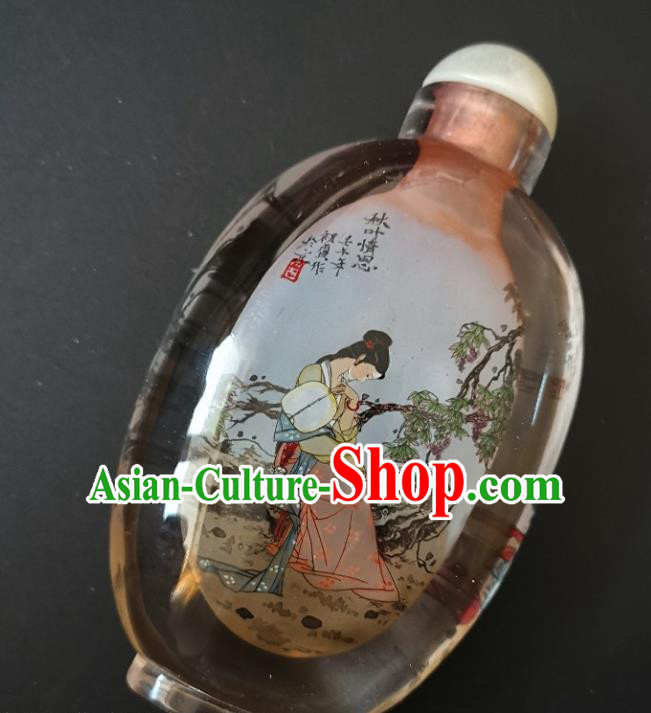 Chinese Snuff Bottle Traditional Handmade Painting Young Beauty Snuff Bottles Chinese Snuff Bottle Traditional Handmade Painting Young Beauty Snuff Bottles