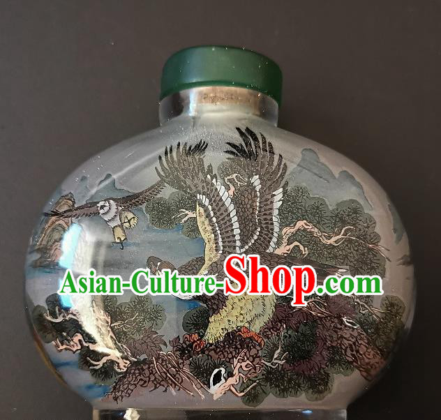 Chinese Snuff Bottle Traditional Handmade Painting Eagle Snuff Bottles