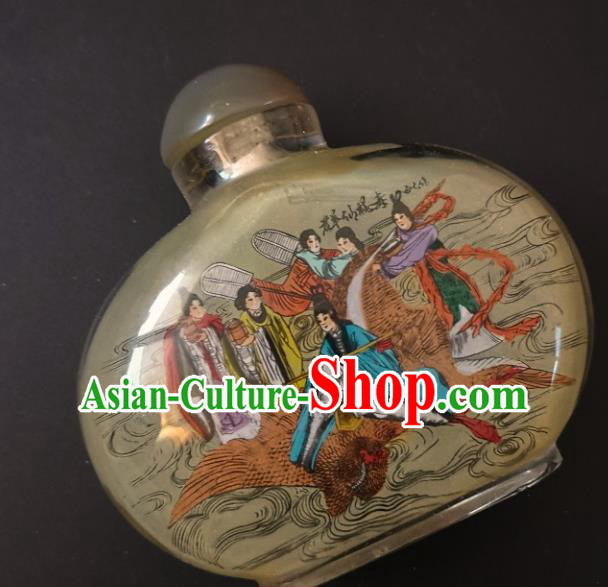 Chinese Snuff Bottle Traditional Handmade Painting Goddess Fairy Snuff Bottles Chinese Snuff Bottle Traditional Handmade Painting Goddess Fairy Snuff Bottles