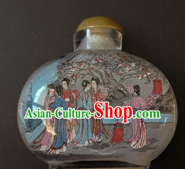 Chinese Snuff Bottle Traditional Handmade Painting Noble Beauty Characters Inside Snuff Bottles Chinese Snuff Bottle Traditional Handmade Painting Noble Beauty Characters Inside Snuff Bottles