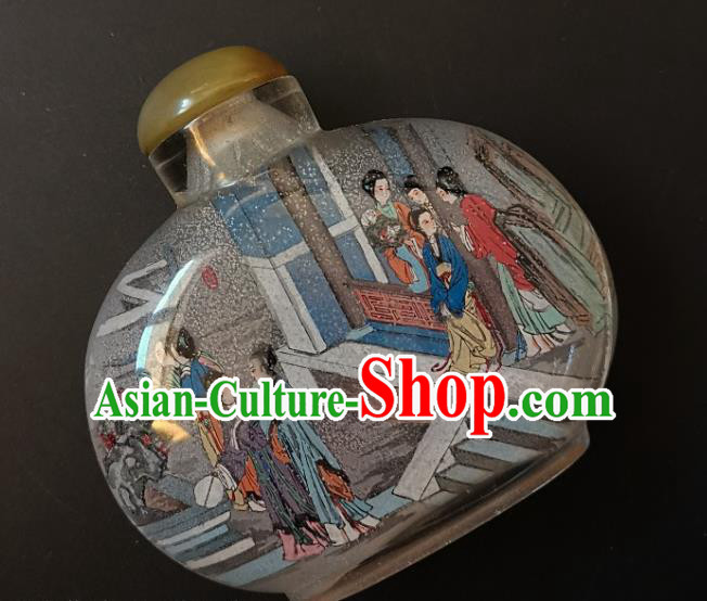 Chinese Snuff Bottle Traditional Handmade Painting Noble Beauty Characters Inside Snuff Bottles Chinese Snuff Bottle Traditional Handmade Painting Noble Beauty Characters Inside Snuff Bottles