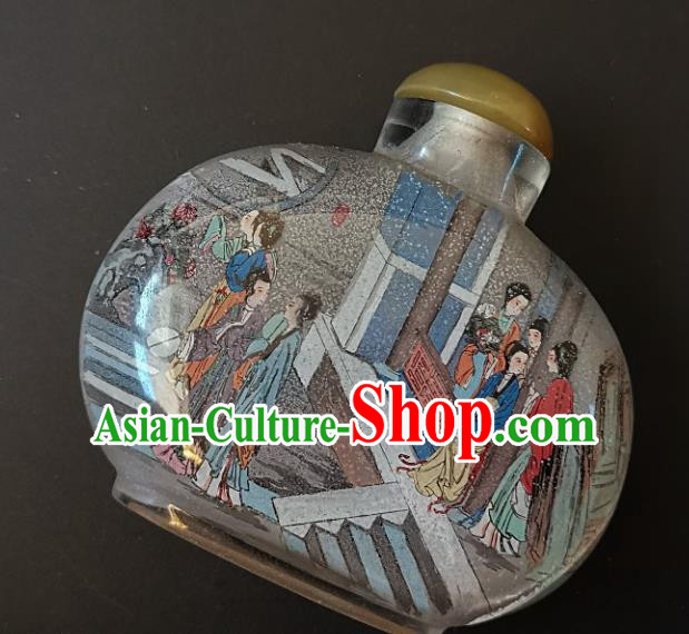 Chinese Snuff Bottle Traditional Handmade Painting Noble Beauty Characters Inside Snuff Bottles Chinese Snuff Bottle Traditional Handmade Painting Noble Beauty Characters Inside Snuff Bottles